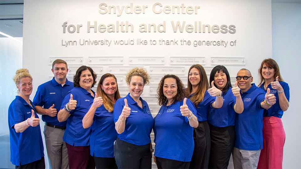 Lynn's Snyder Center for Health and Wellness is a welcome addition to campus